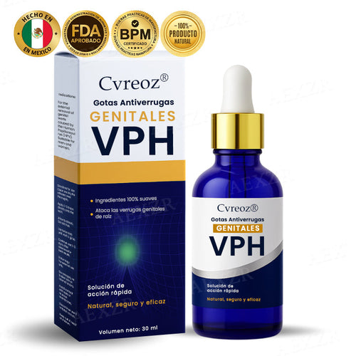 Cvreoz® Gotas Antiverrugas Genitales VPH