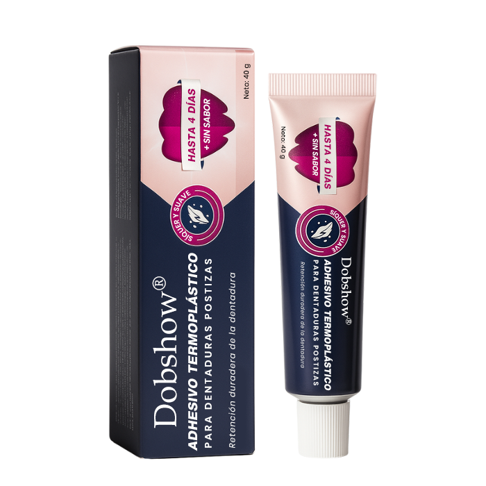 Dobshow® Adhesivo Termoplástico para Dentaduras Postizas