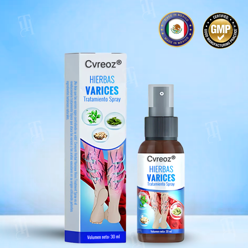 Cvreoz® Hierbas Varices Tratamiento Spray
