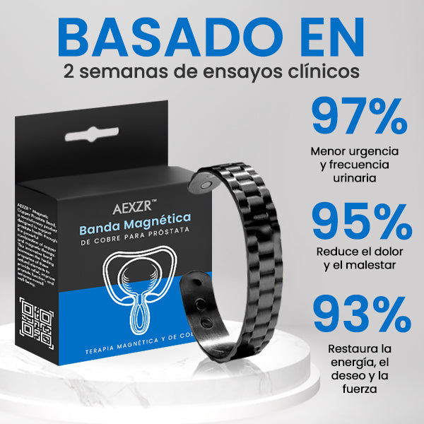 AEXZR™ Banda Magnética De Cobre Para Próstata