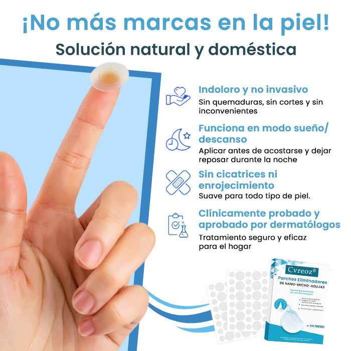 Cvreoz® Parches Eliminadores De Nano-micro-Agujas