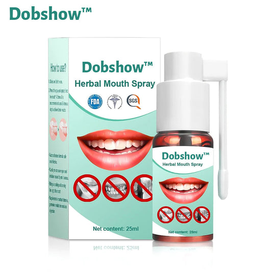 Dobshow™ Ultra Healing Herbal Mouth  Spray 2024 🌿 - Enhanced Formula 💪