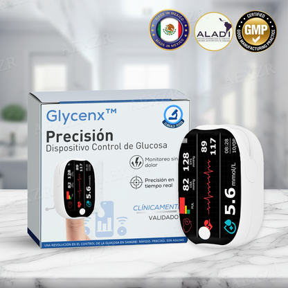 Glycenx™ 🎉OFERTA DE AÑO NUEVO🎉- 𝕒𝕙𝕠𝕣𝕣𝕒 𝕙𝕒𝕤𝕥𝕒 𝕦𝕟 -𝟟𝟘% Precisión Dispositivo Control de Glucosa