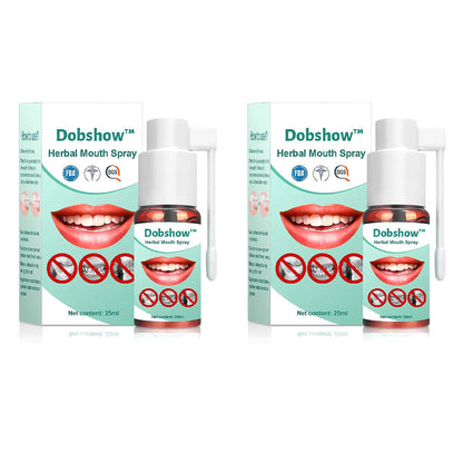 Dobshow™ Ultra Healing Herbal Mouth  Spray 2024 🌿 - Enhanced Formula 💪