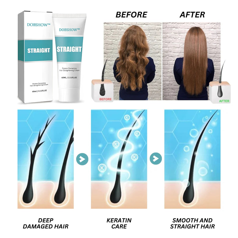 Dobshow™ Protein Correcting Hair Straightening Cream