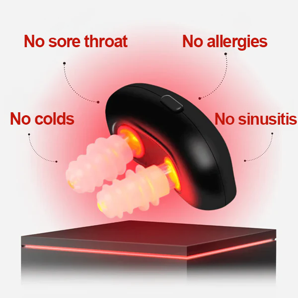 Nurbini™ RespiRelief Red Light Nasal Therapy Device