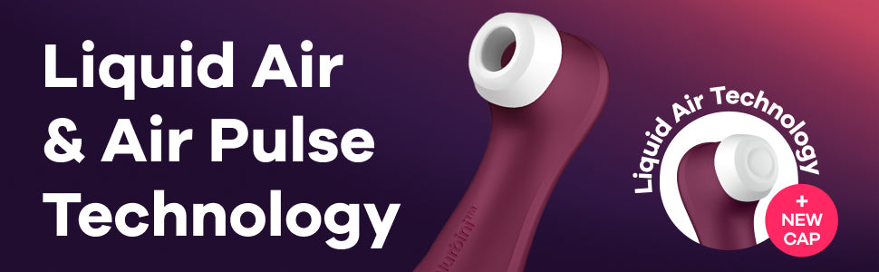 Nurbini™ Pro 2 Generation-Air-Pulse Clitoris Stimulating Vibrator with Liquid-Air Technology