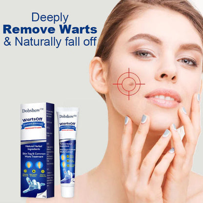 Dobshow™ WartsOff Rapid cream for the immediate removal of skin blemishes