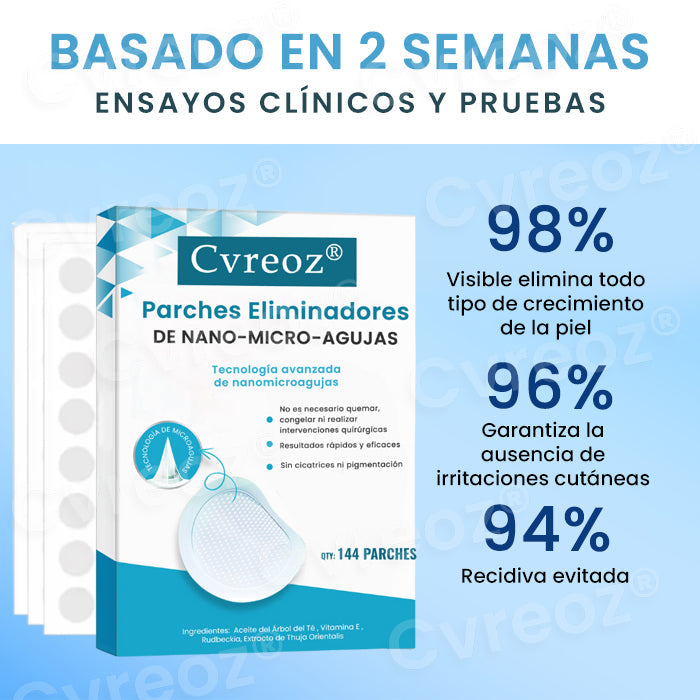 Cvreoz® Parches Eliminadores De Nano-micro-Agujas