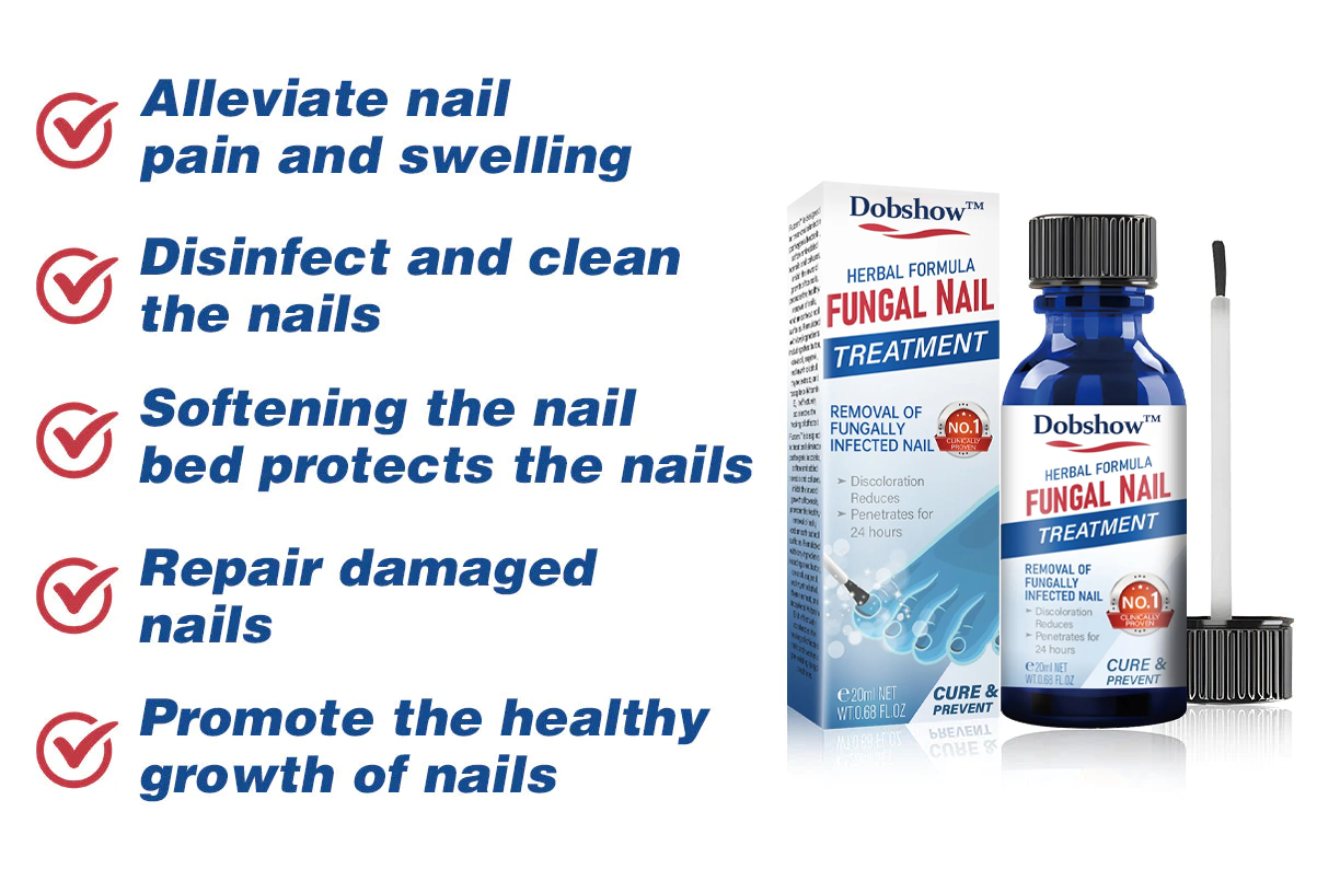 Dobshow™ Herbal Formula Fungal nail Paronychia treatment Gel🍃