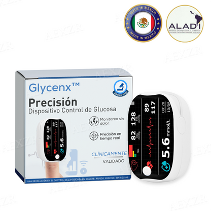 Glycenx™ 🎉OFERTA DE AÑO NUEVO🎉- 𝕒𝕙𝕠𝕣𝕣𝕒 𝕙𝕒𝕤𝕥𝕒 𝕦𝕟 -𝟟𝟘% Precisión Dispositivo Control de Glucosa