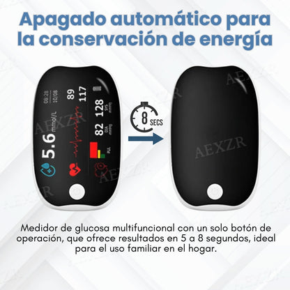 Glycenx™ ❤Feliz 2025❤ Medidor de Glucosa de Precisión