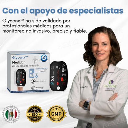 Glycenx™ ❤Feliz 2025❤ Medidor de Glucosa de Precisión