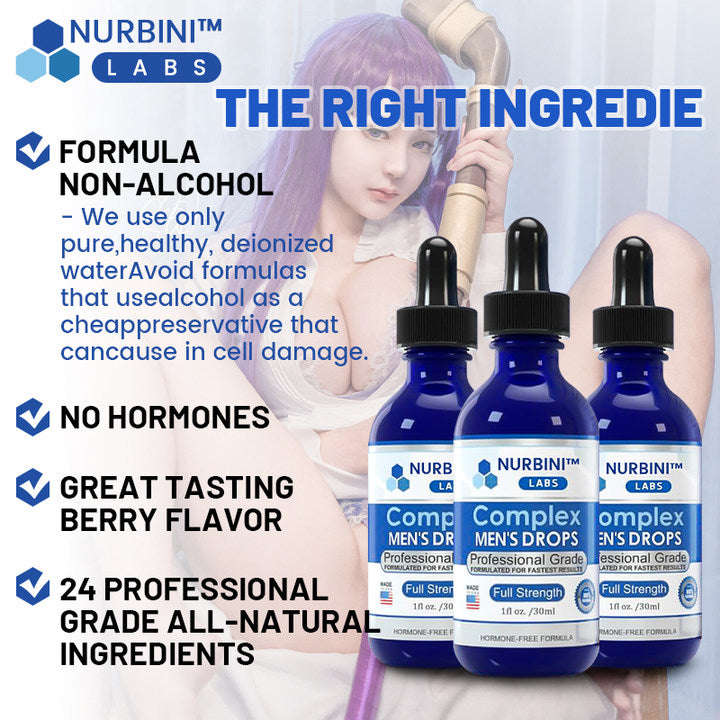 💪Nurbini™ From the Zero Gravity Labs Complex Men's Drops🔥Limited Time Offer🎉Second Anniversary Special🔥